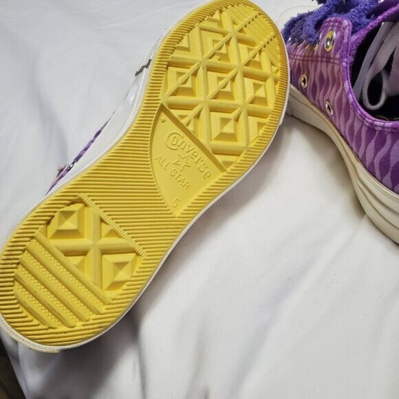 Converse Chuck 70 Granddaddy Leather Low Top Shoe Purple US 5 men/ US 7 women - Picture 7 of 13